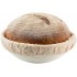 FORSUN Bread Banneton Proofing Basket Set of 2, 9 Inch Round & 10 Oval Cane Sourdough Baskets with Lame + Dough Scraper Linen Liner Basting Brush for Making Baking Fermentation