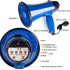 Pyle Megaphone Speaker PA Bullhorn - 20 Watts & Adjustable Vol Control w/ Built-in Siren & 800 Yard Range for Football, Baseball, Hockey, Cheerleading Fans & Coaches or for Safety Drills - PMP20,Purple