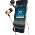 sephia Earbuds Wired in Ear Headphones Noise Isolating Silicone and Memory Foam Ear Bud Tips 3.5mm Gold Plated Earphones Jack 3.9 Feet Long Cord Heavy Bass for Tablets Laptops Smartphones