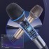 BONAOK  Bluetooth Karaoke Microphone for Kids & Adults, Wireless Rechargeable Mic with Built-in Stereo Speaker, Echo｜Duet Mode｜Recording｜Music Playback, Premium Leather Handle, Portable Storage Case