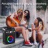 BONAOK  Bluetooth Karaoke Microphone for Kids & Adults, Wireless Rechargeable Mic with Built-in Stereo Speaker, Echo｜Duet Mode｜Recording｜Music Playback, Premium Leather Handle, Portable Storage Case