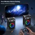 BONAOK  Bluetooth Karaoke Microphone for Kids & Adults, Wireless Rechargeable Mic with Built-in Stereo Speaker, Echo｜Duet Mode｜Recording｜Music Playback, Premium Leather Handle, Portable Storage Case