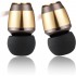 sephia Earbuds Wired in Ear Headphones Noise Isolating Silicone and Memory Foam Ear Bud Tips 3.5mm Gold Plated Earphones Jack 3.9 Feet Long Cord Heavy Bass for Tablets Laptops Smartphones