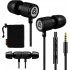 Sephia Clamor Wired Earbuds in Ear, Noise Isolating Headphones with Microphone, Earphones with Mic and Volume Control, Memory Foam, Bass Ear Buds Compatible with iPhone, Apple, iPad, Computer