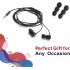 Sephia Clamor Wired Earbuds in Ear, Noise Isolating Headphones with Microphone, Earphones with Mic and Volume Control, Memory Foam, Bass Ear Buds Compatible with iPhone, Apple, iPad, Computer