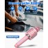 BONAOK  Bluetooth Karaoke Microphone for Kids & Adults, Wireless Rechargeable Mic with Built-in Stereo Speaker, Echo｜Duet Mode｜Recording｜Music Playback, Premium Leather Handle, Portable Storage Case