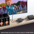HMKCH HDMI Audio Extractor Splitter 4K hdmi to hdmi 3.5mm Audio Adapter Converter with AUX(RCA L/R) Stereo Audio Output Support 1080P 3D Compatable for PS4 Fire Stick Blu-Ray Player etc.