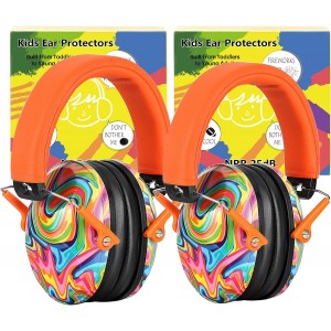 ONHEAR Kids Ear Protection 2 Pack,Kids Noise Canceling Headphone for Concerts, Monster Truck, Fireworks