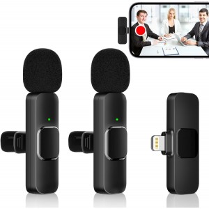 ONHEAR Wireless Lavalier Microphone for Type-C Phone, Plug-Play Wireless Mic with 2 Microphone for USB-C Android Phone Video Recording, Interview, Vlog, Auto Sync and Noise Reduction