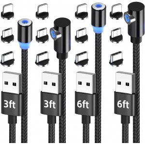 Terasako Coiled Lightning Cable for Car 2 Pack, Terasako Coil iPhone Charger Cable Compatible with iPhone 12Pro Max/12Pro/12/11/XS/XS Max/XR/X/8/8 Plus/iPad/iPod - Black