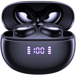 sephia  Earbuds Wired in-Ear Headphones with Tangle-Free Cord, Noise Isolating, Bass Driven Sound, Metal Earphones, Carry Case, Ear Bud Tips, 3.5mm